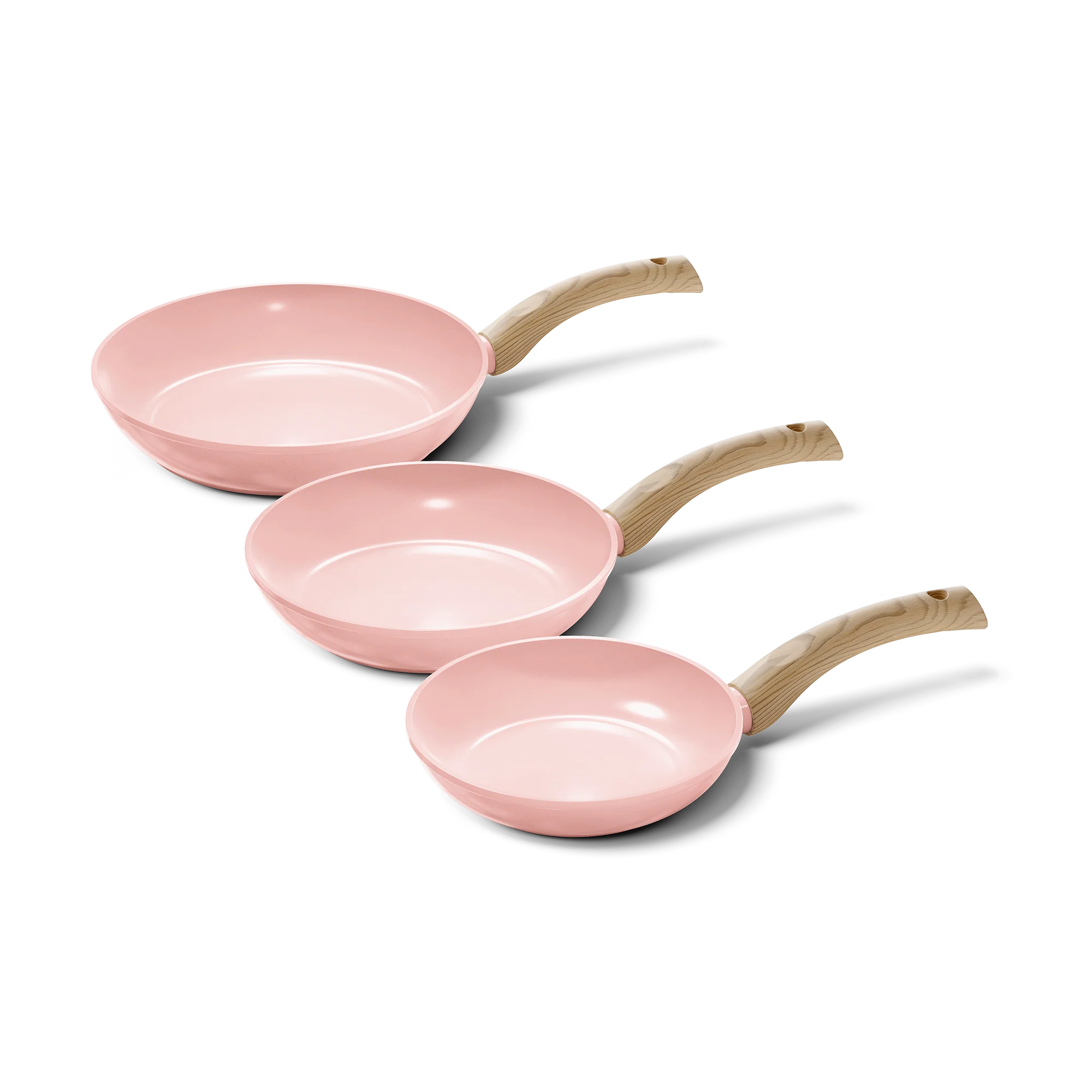 Blush Koekenpannenset 3-delig