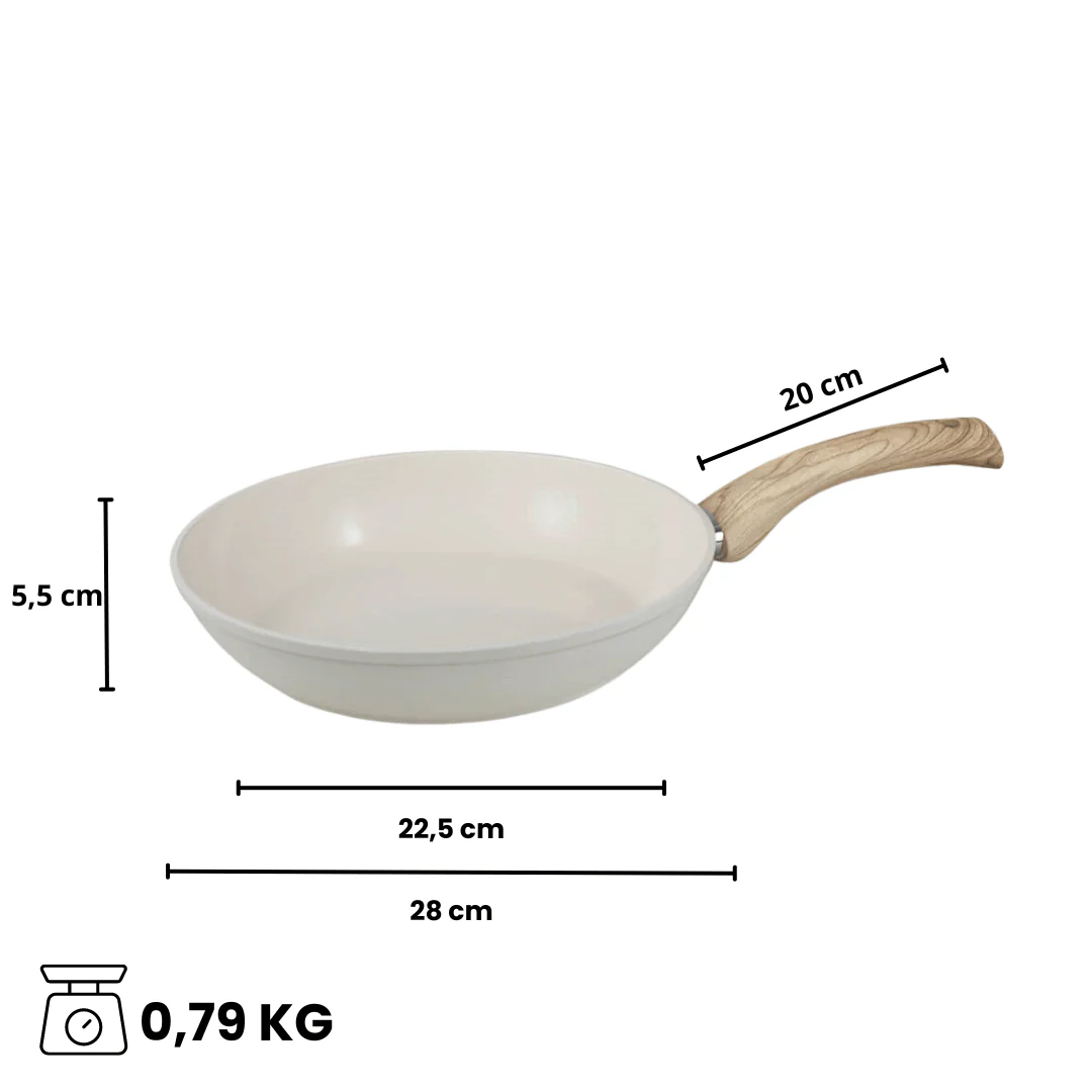 Go Ivory Koekenpan 28 cm - Image 5