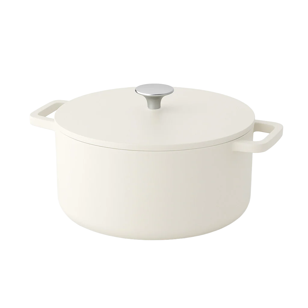 Go Ivory Gietijzeren Braadpan 24 cm - 4 liter