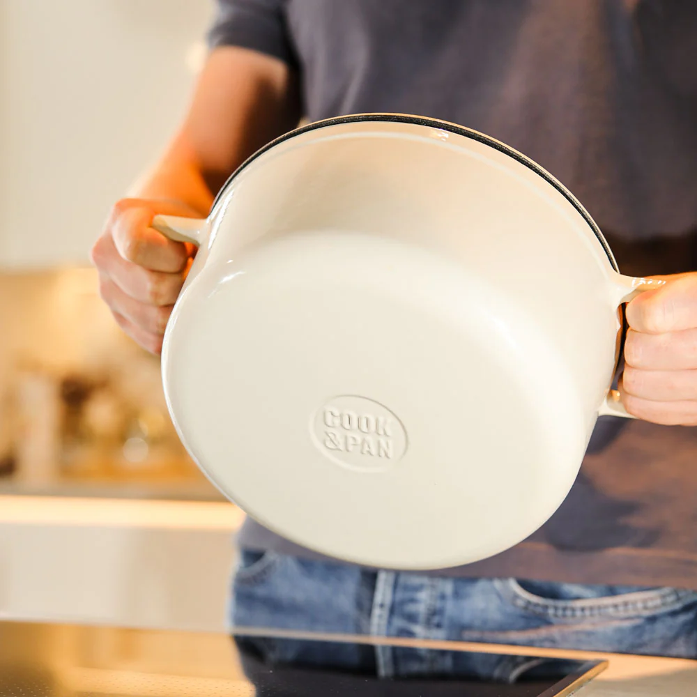 Go Ivory Gietijzeren Braadpan 24 cm - 4 liter - Image 10