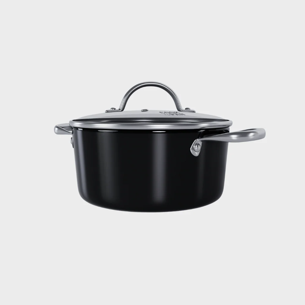 Signature Honey Kookpan met deksel 24 cm - RVS - Image 3